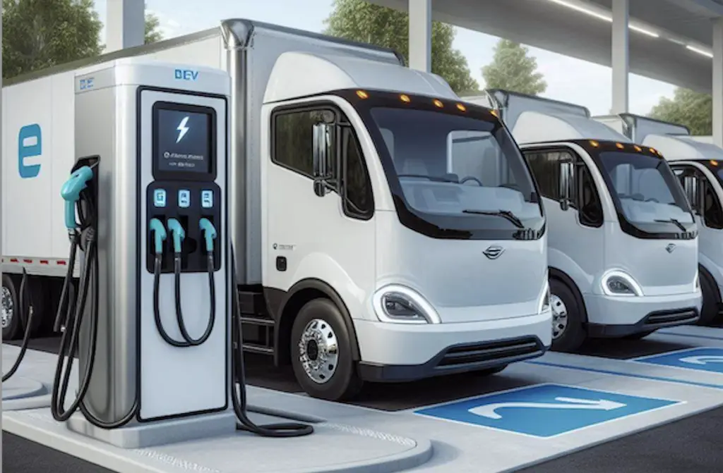 BEV Trucks charging