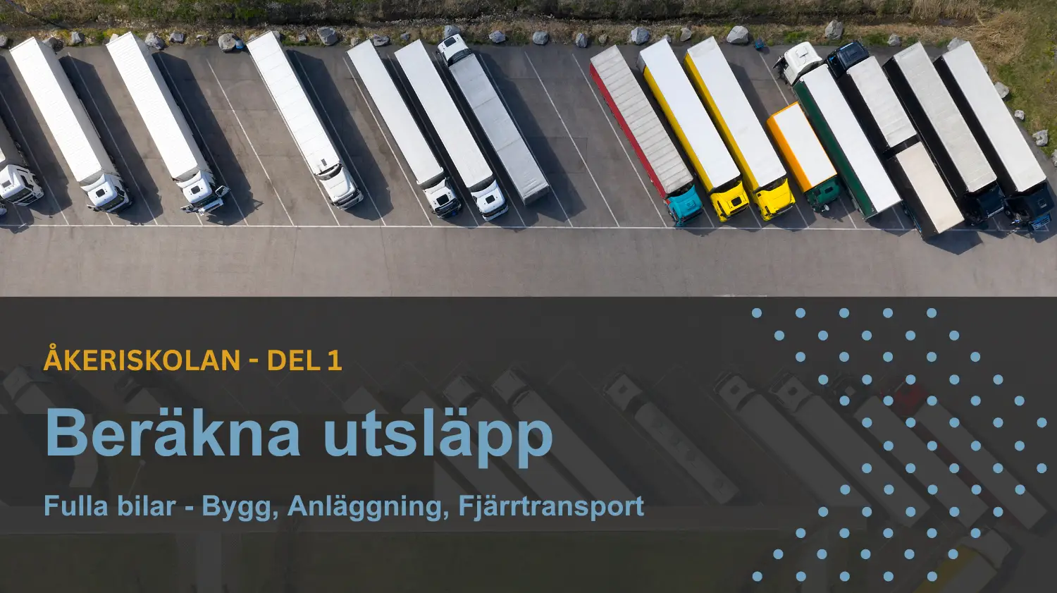 Beräkna utsläpp fulla bilar